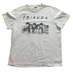 Old Navy Friends TV Show Graphic T Shirt White XL